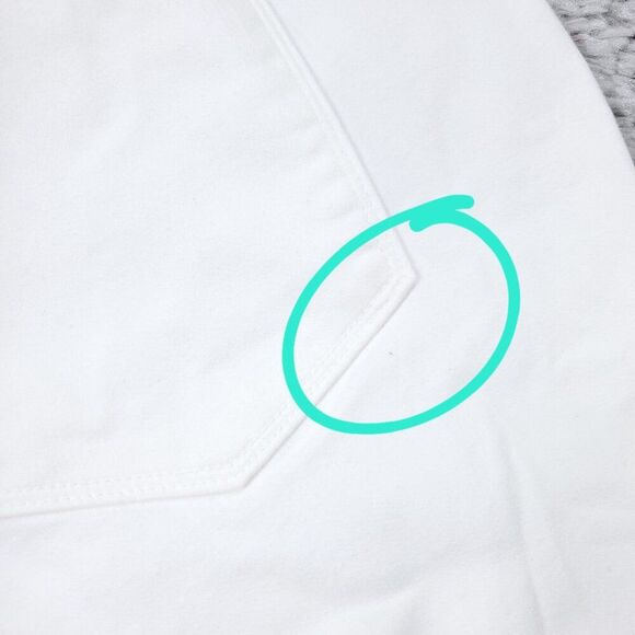 READ Athleta Sculptek Ultra Skinny Jeans in White Plus size 26 26X Stretch - Picture 4 of 13